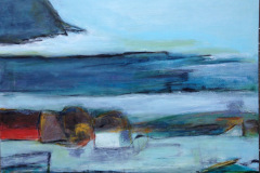 “By ved havet “90 x 70 cm